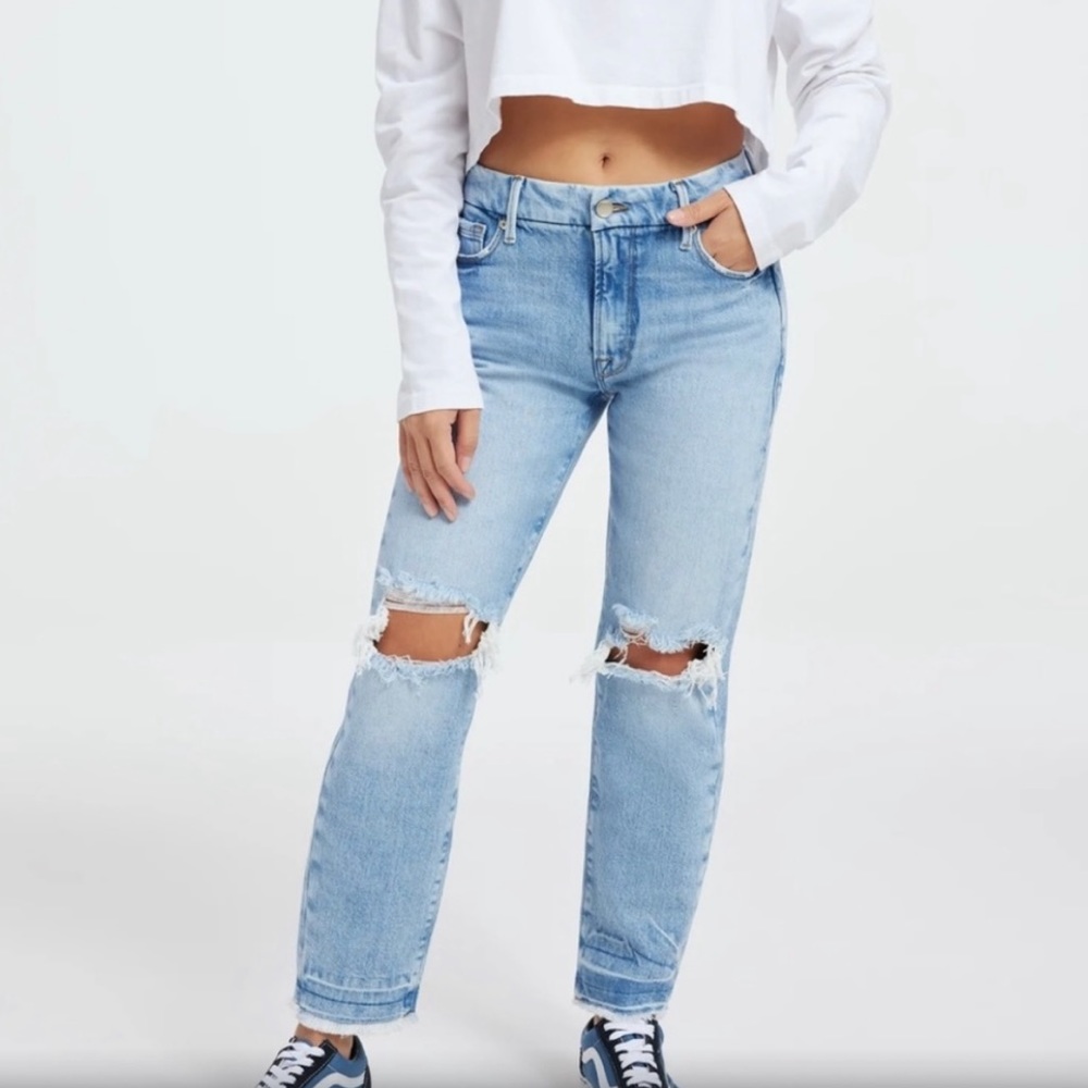 NWT Good Girlfriend Petite Jeans